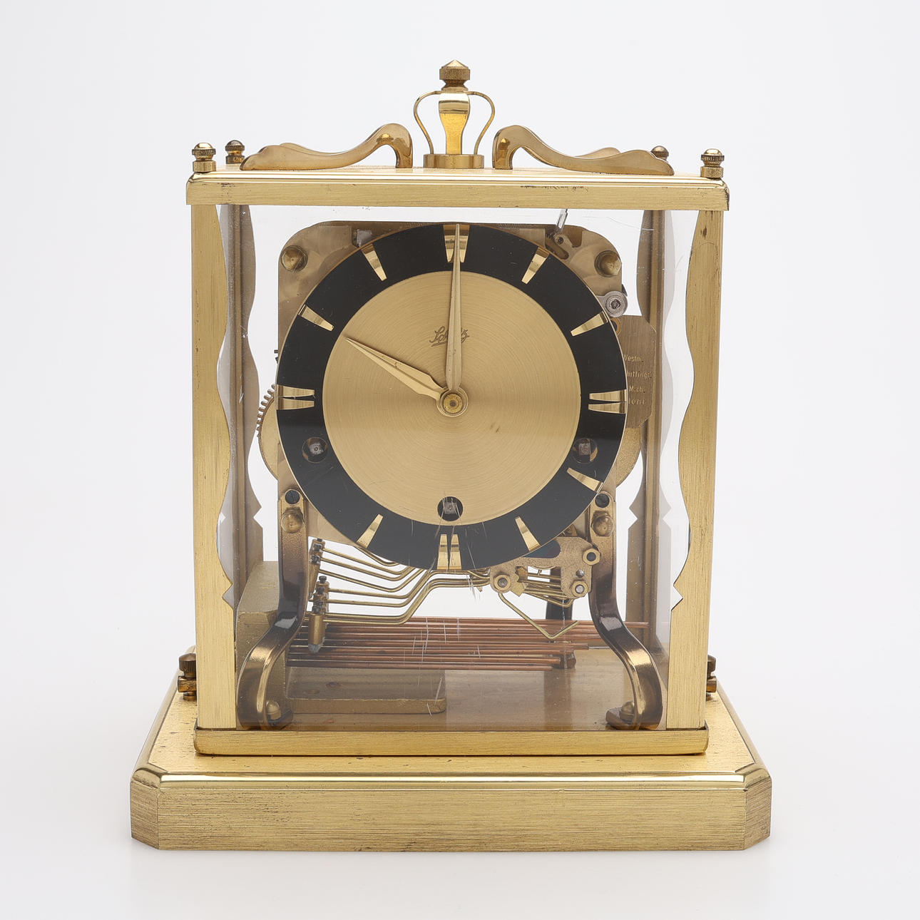A MANTLE CLOCK, AUGUST SCHATZ & SOHNE, GERMANY, CIRCA MID 20TH CENTURY ...