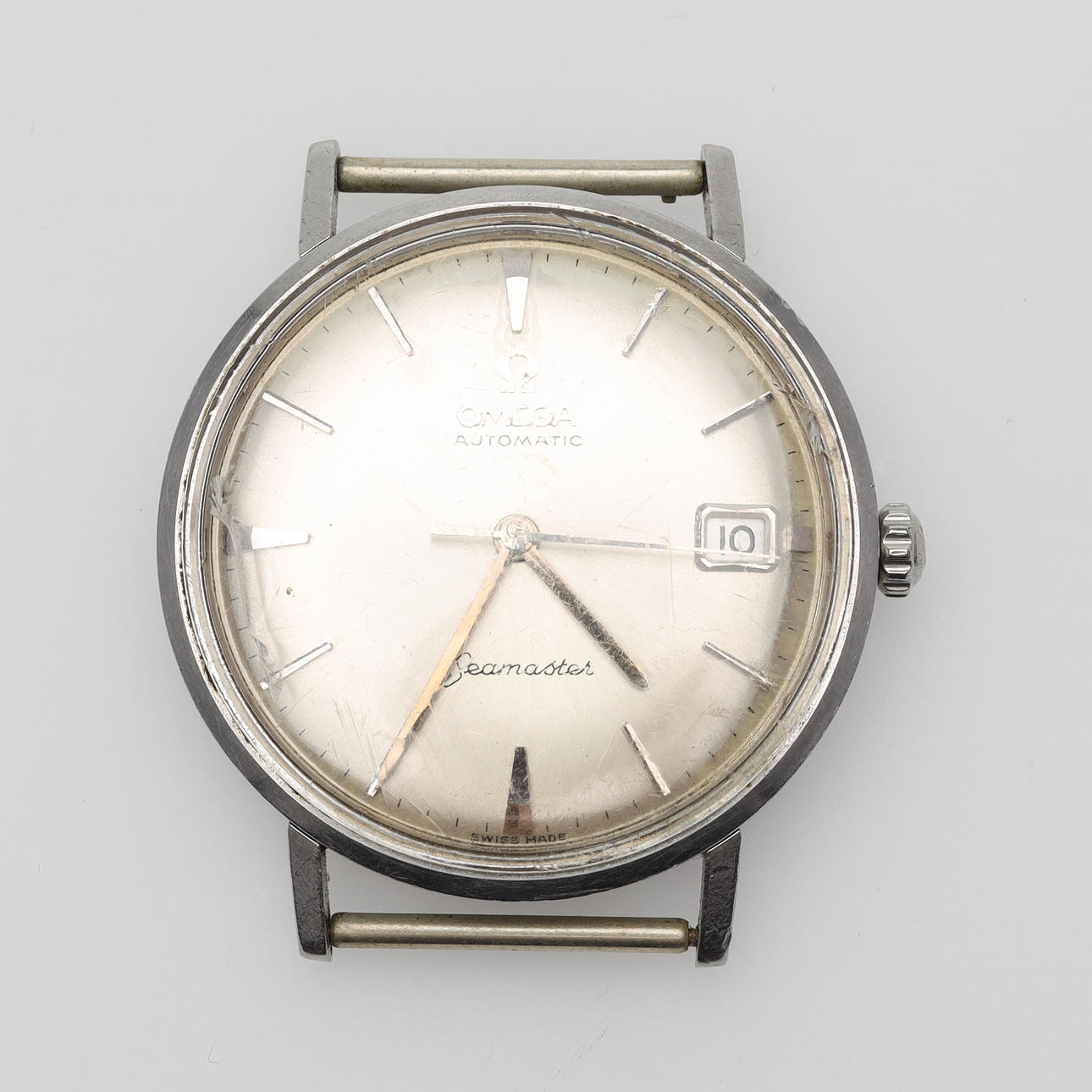 HERRUR Omega seamaster stål automat.