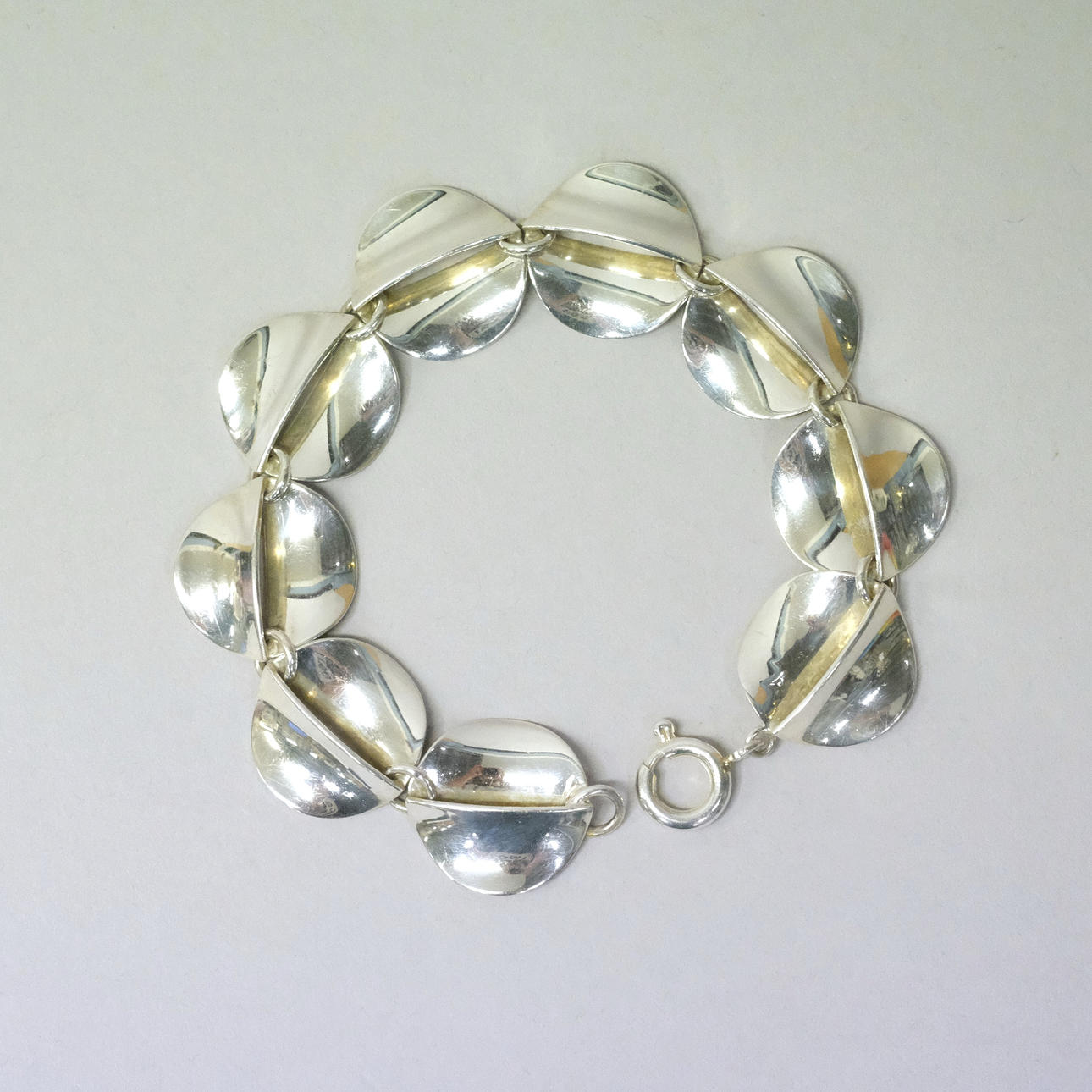 K-E PALMBERG. BRACELET, SILVER, ALTON.