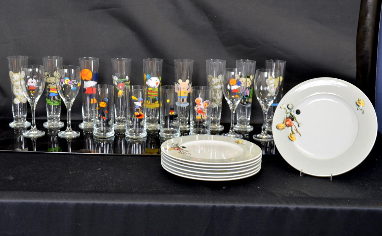 SERVISDELAR, "Lasse Åberg", 24-delar.