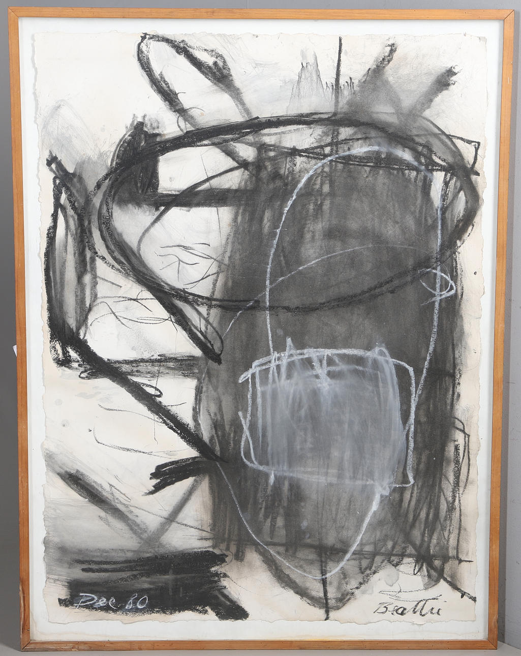 BASIL BEATTIE RA (B. 1935). ABSTRACT STUDY.