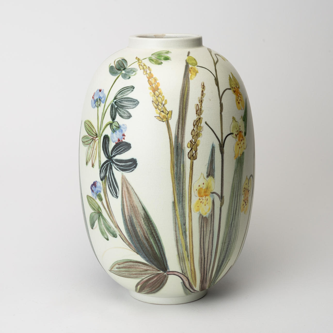 【美品】 Carl Harry Stalhane　花器 CARL-HARRY STÅLHANE. Vase, stoneware, signed comp. CHS, Rorstrand