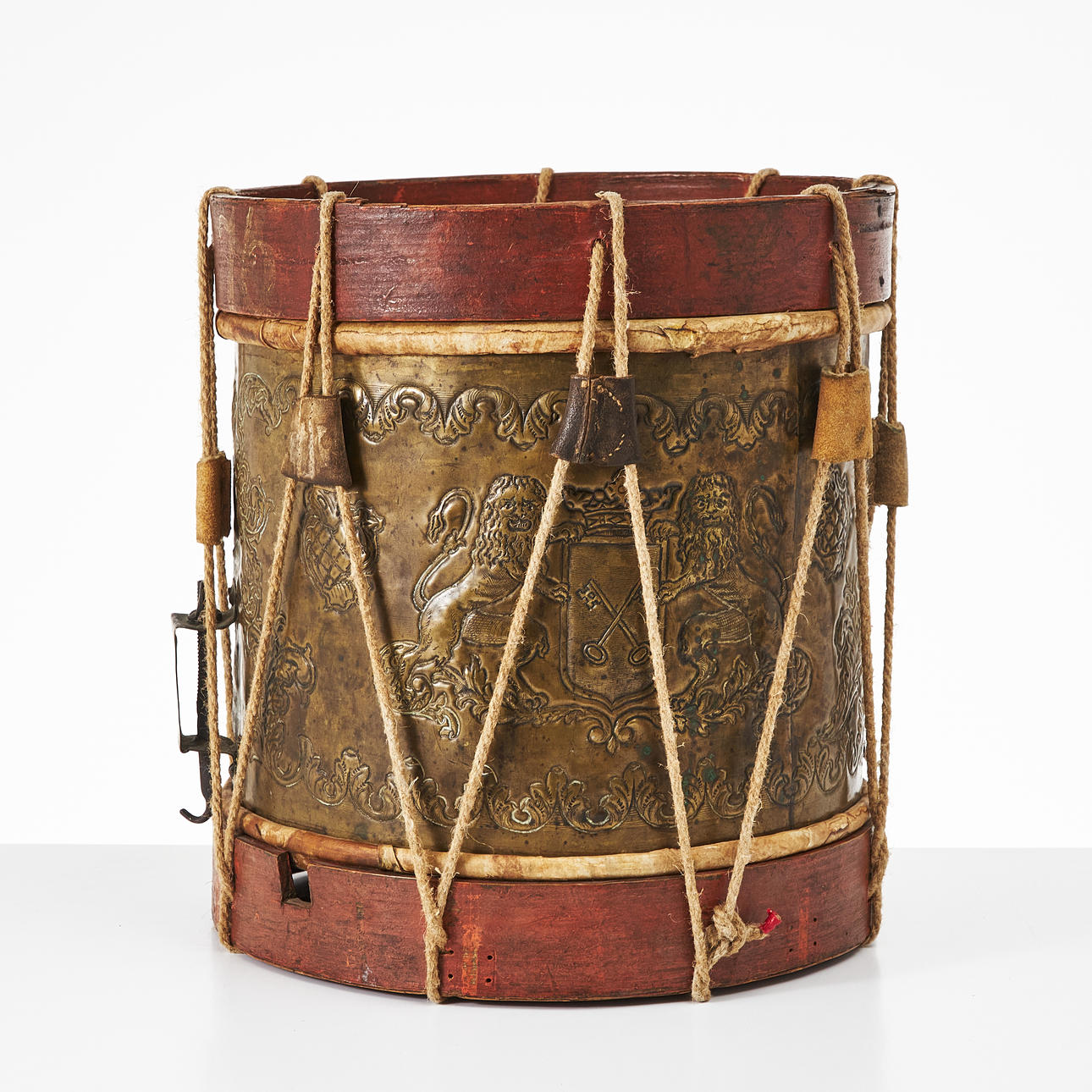 A drum, probably a southern reed, 18th century. Weapons & Militaria ...