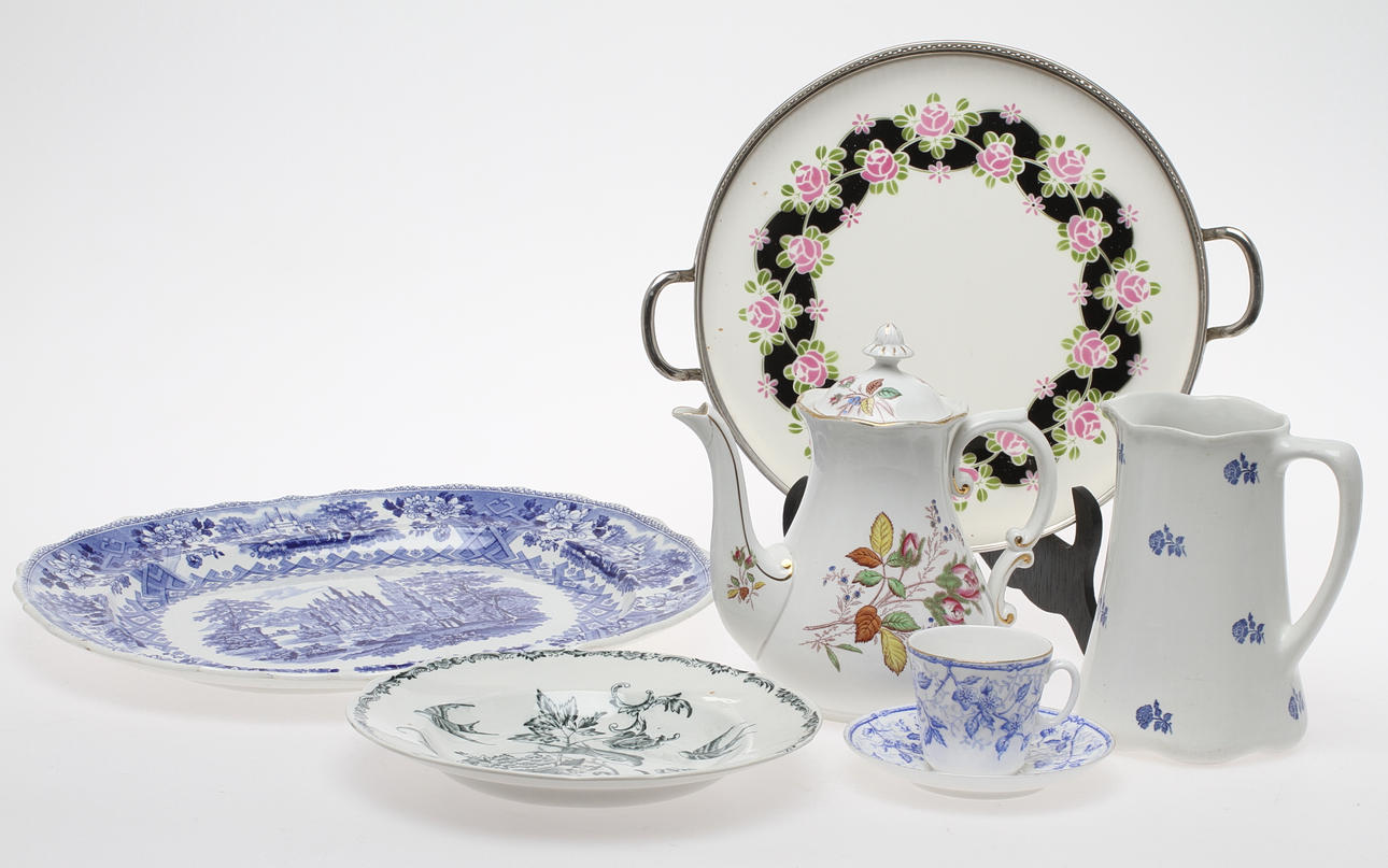 PART PORSLIN, bland annat Rörstrand.