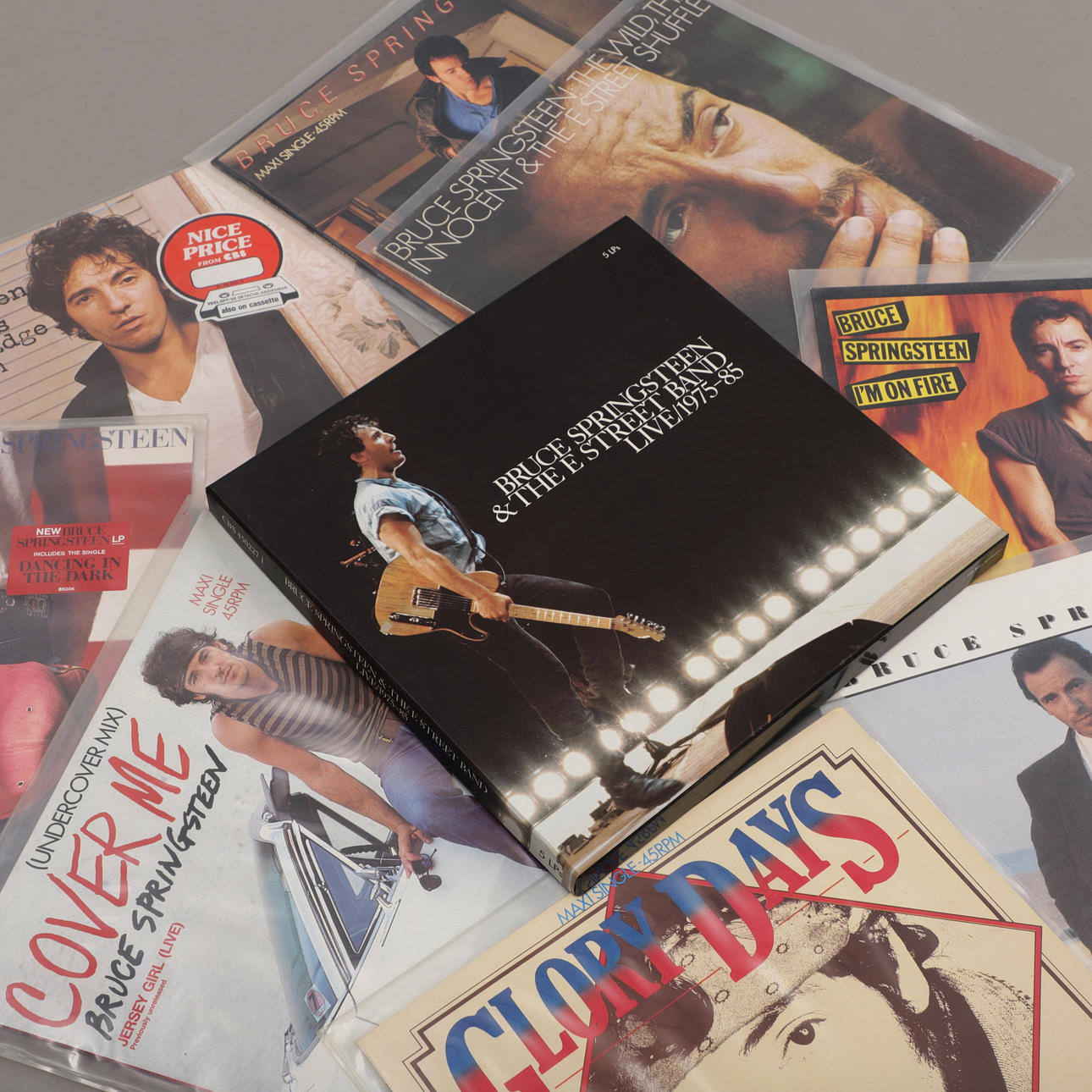 BRUCE SPRINGSTEEN, 13 st vinylskivor.