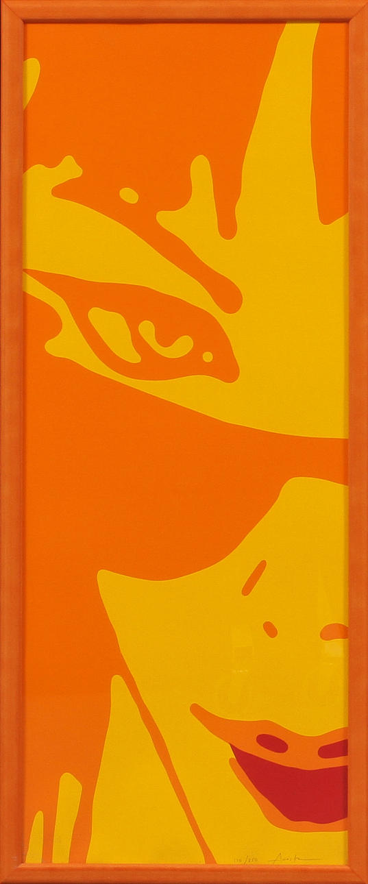 JOHNNY ACOSTA. 2 st, Färgserigrafi, signerad samt numrerad 110/250.