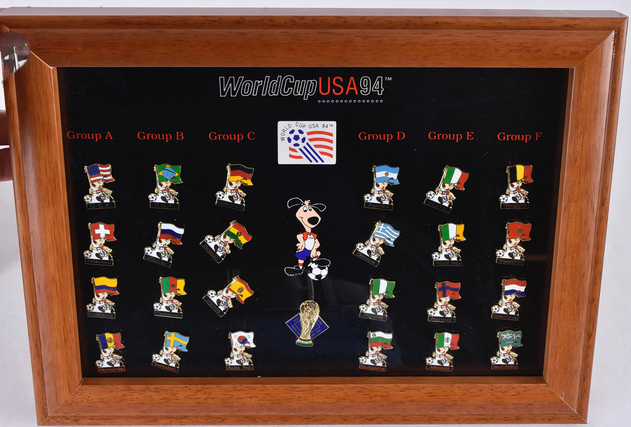 WORLD CUP PINS, World Cup USA 94. Collectables - Sports