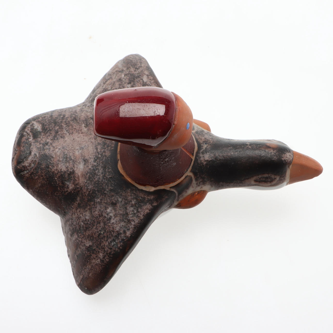 THOMAS HELLSTRÖM. A ceramic figurine, “Nils Holgersson”, Nittsjö