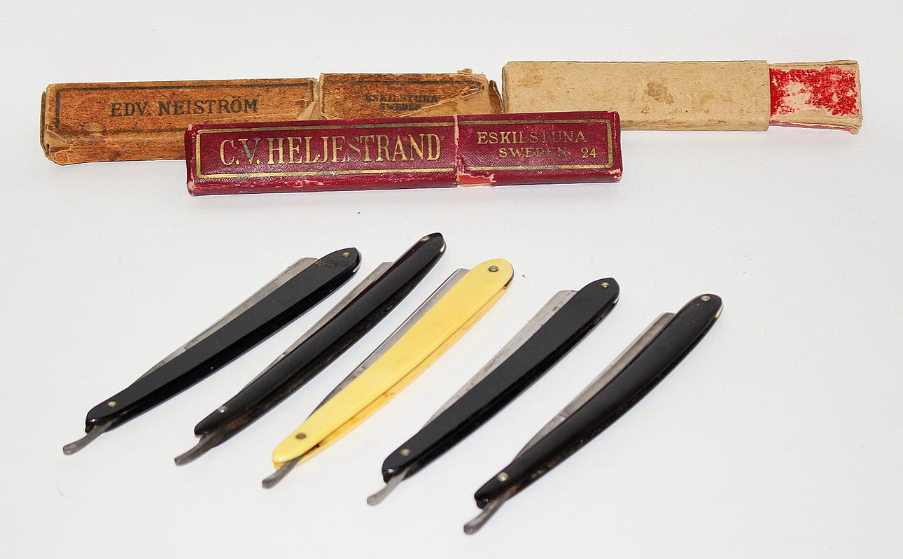 RAKKNIVAR, 5 st, vintage, mestadels eskilstuna.