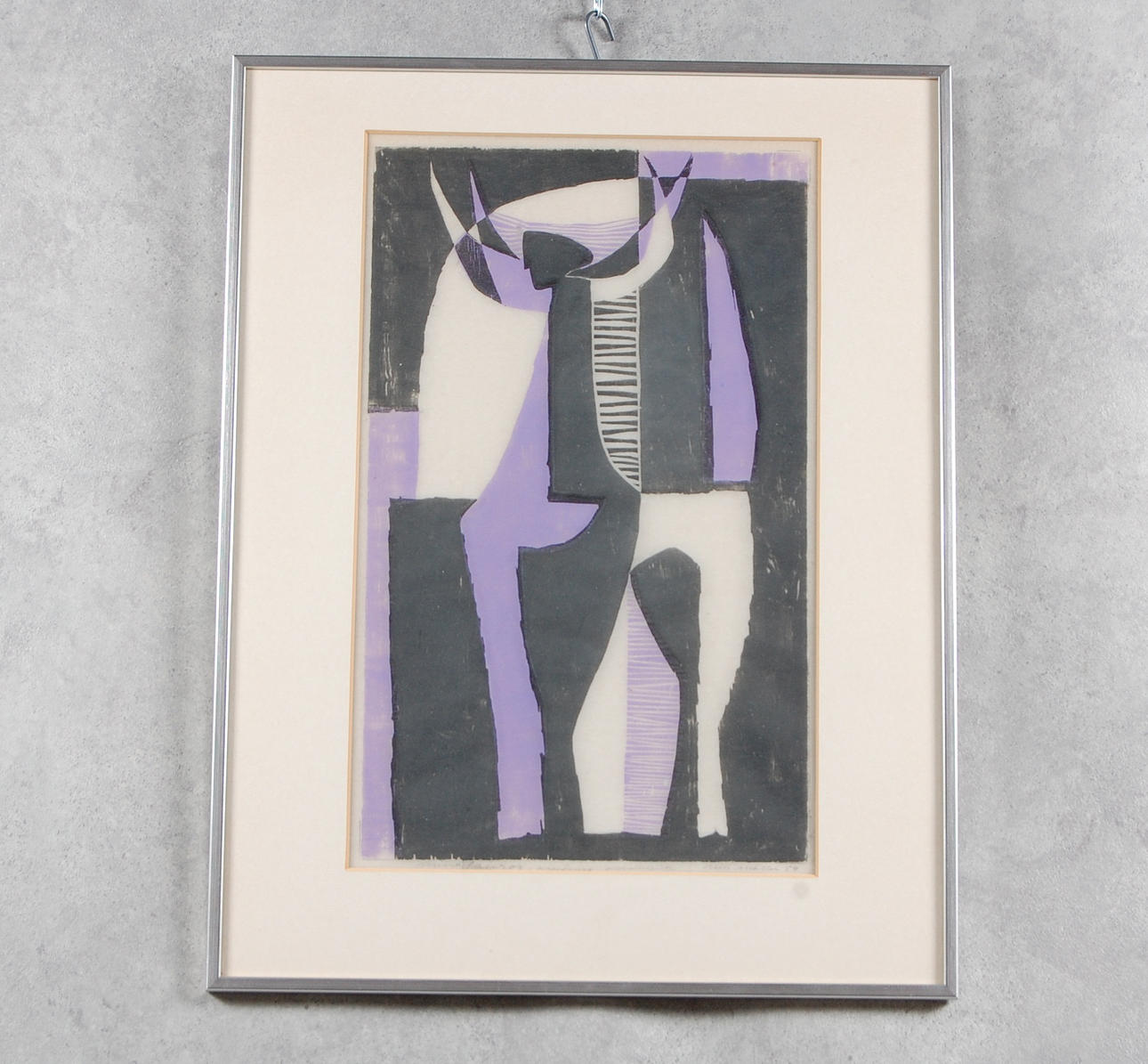 NILS MÖLLER. FÄRGLITOGRAFIER, 1 st originalsnitt, Signerade, numrerat 84/350.