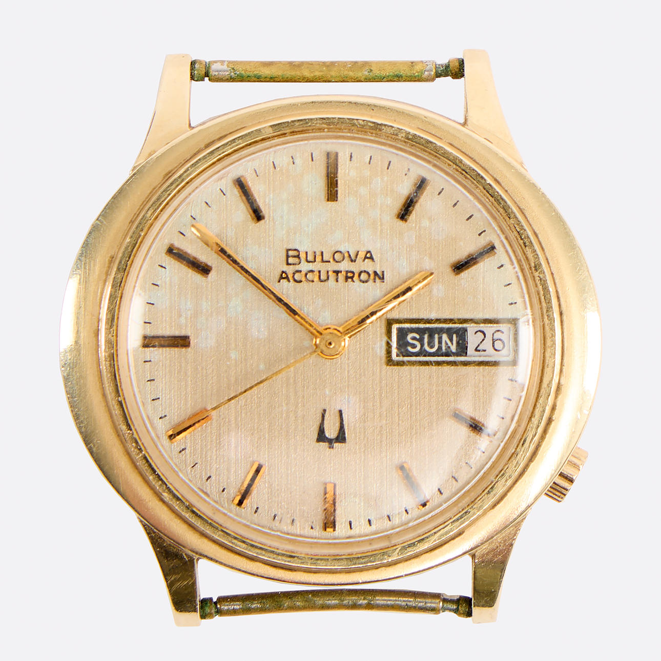 BULOVA, Accutron, gold 14K.