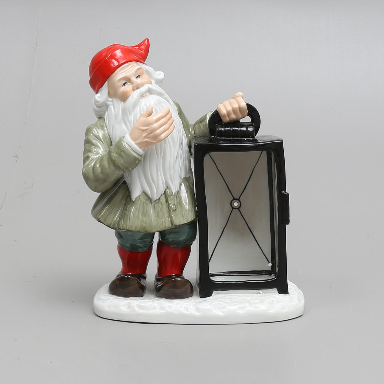 FIGURIN, porslin, efter Jenny Nyström, Kalmar Läns Museum, 1900-tal.