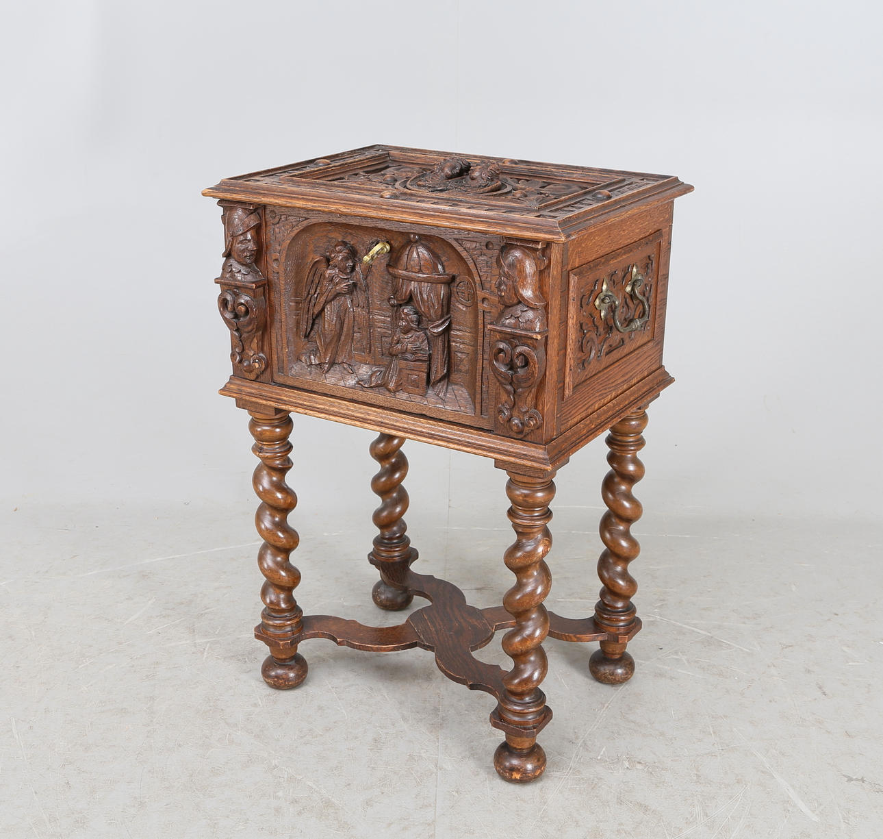 SCHATULL, barockstil, 18/1900-tal.