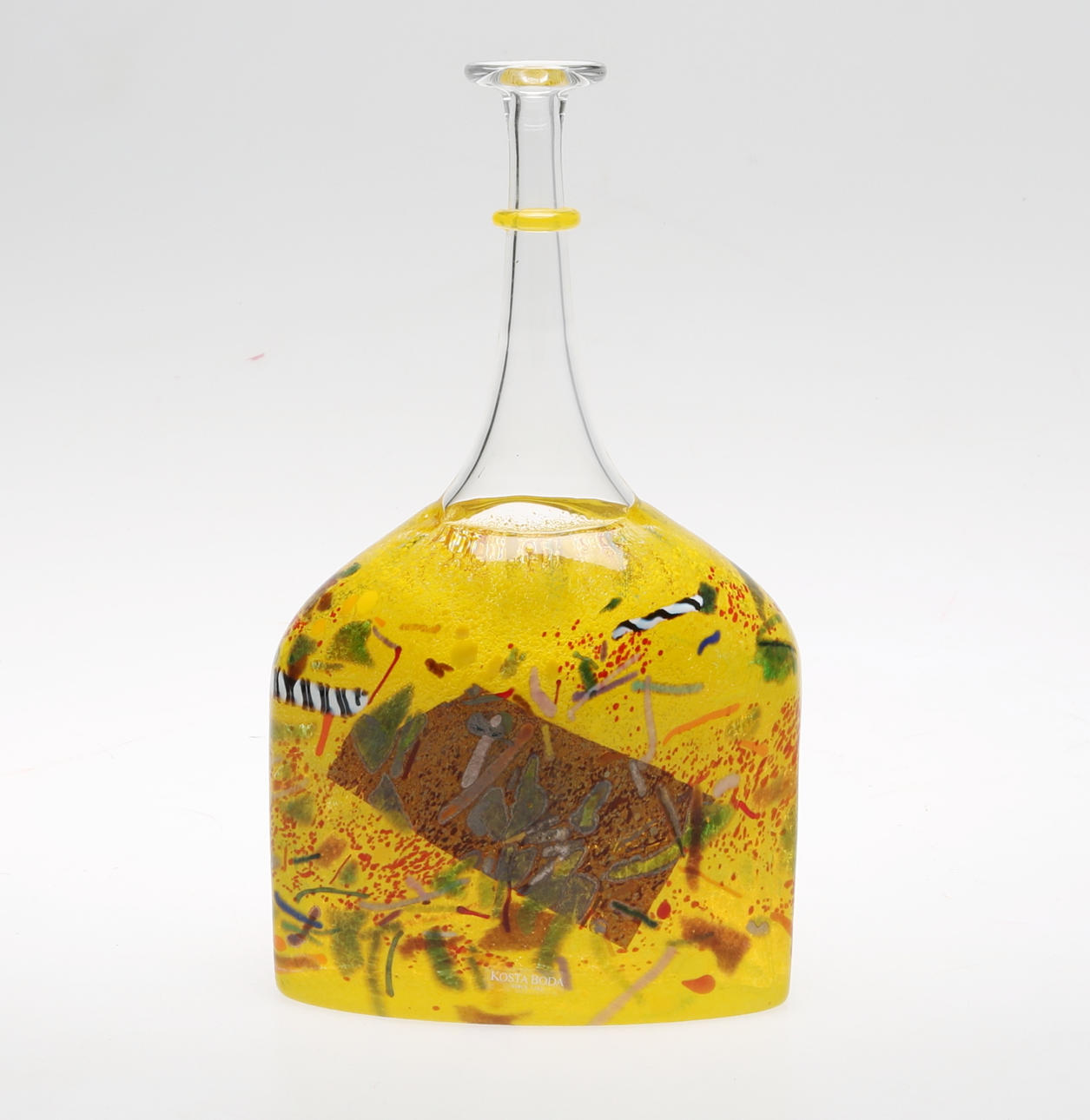 BERTIL VALLIEN. VAS, konstglas, 1900-talets slut.