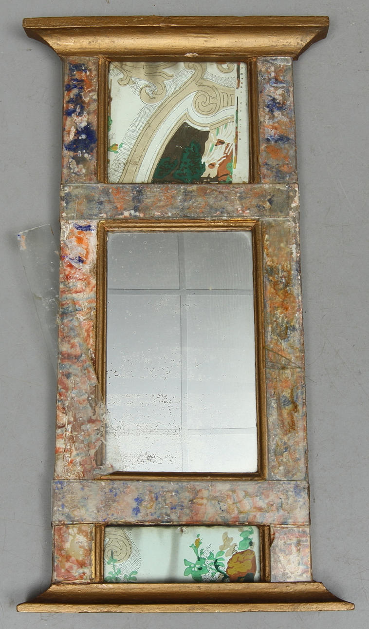 SPEGEL, sk glasmästarspegel, 1800-tal.