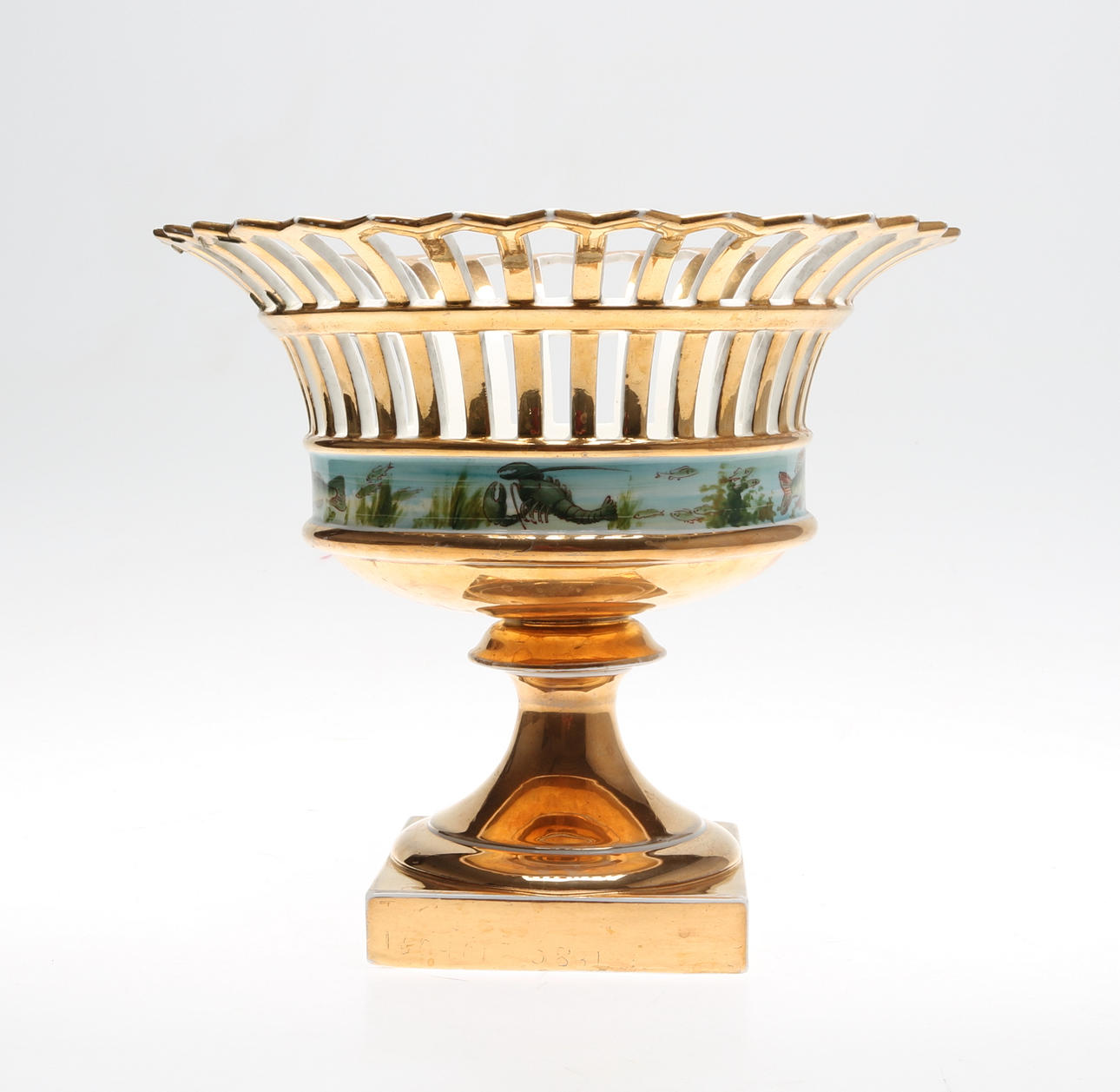 SKÅL på fot, Keramik, 1800-tal, RÖRSTRAND.