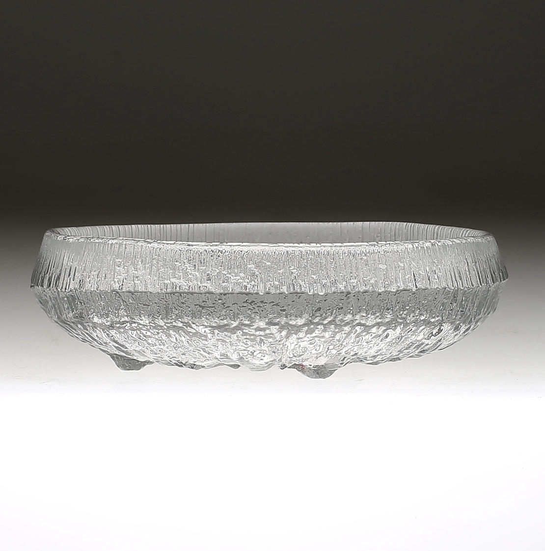 SKÅL, glas, troligen Iitala.