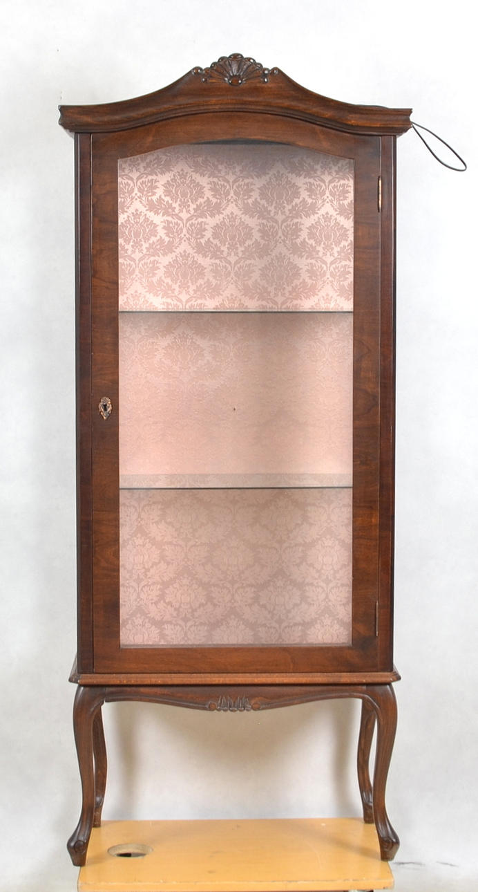 VITRINSKÅP, rokokostil, 1900-talets senare hälft.