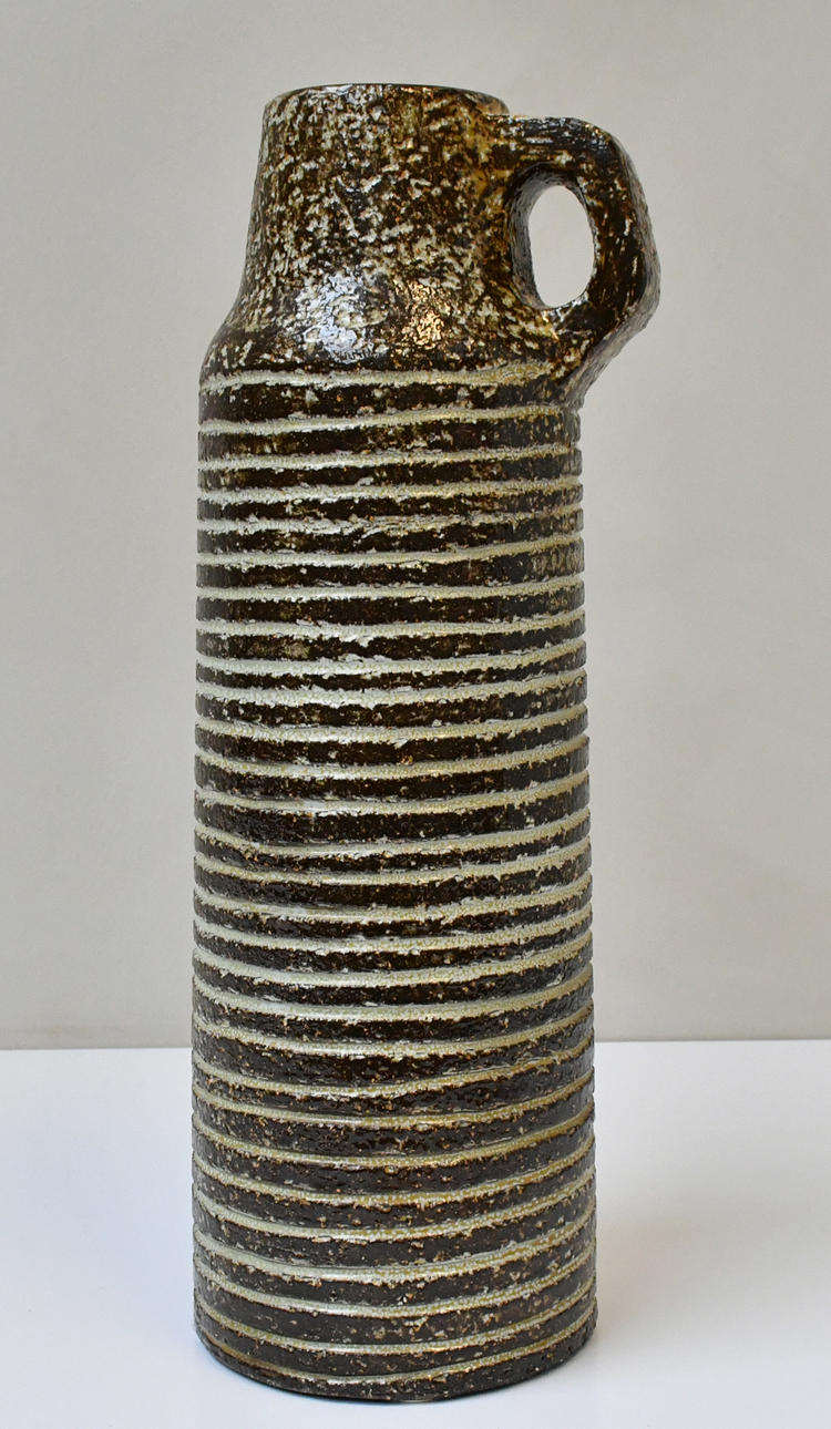 Bodenvase mit Aufhänger, Keramik, Ingrid Atterberg, Upsala-Ekeby.