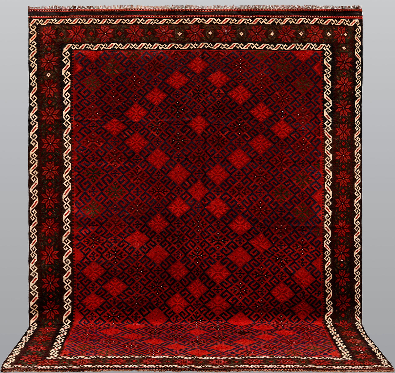 CARPET Kelim Afghan Design, 323 x 237 cm.