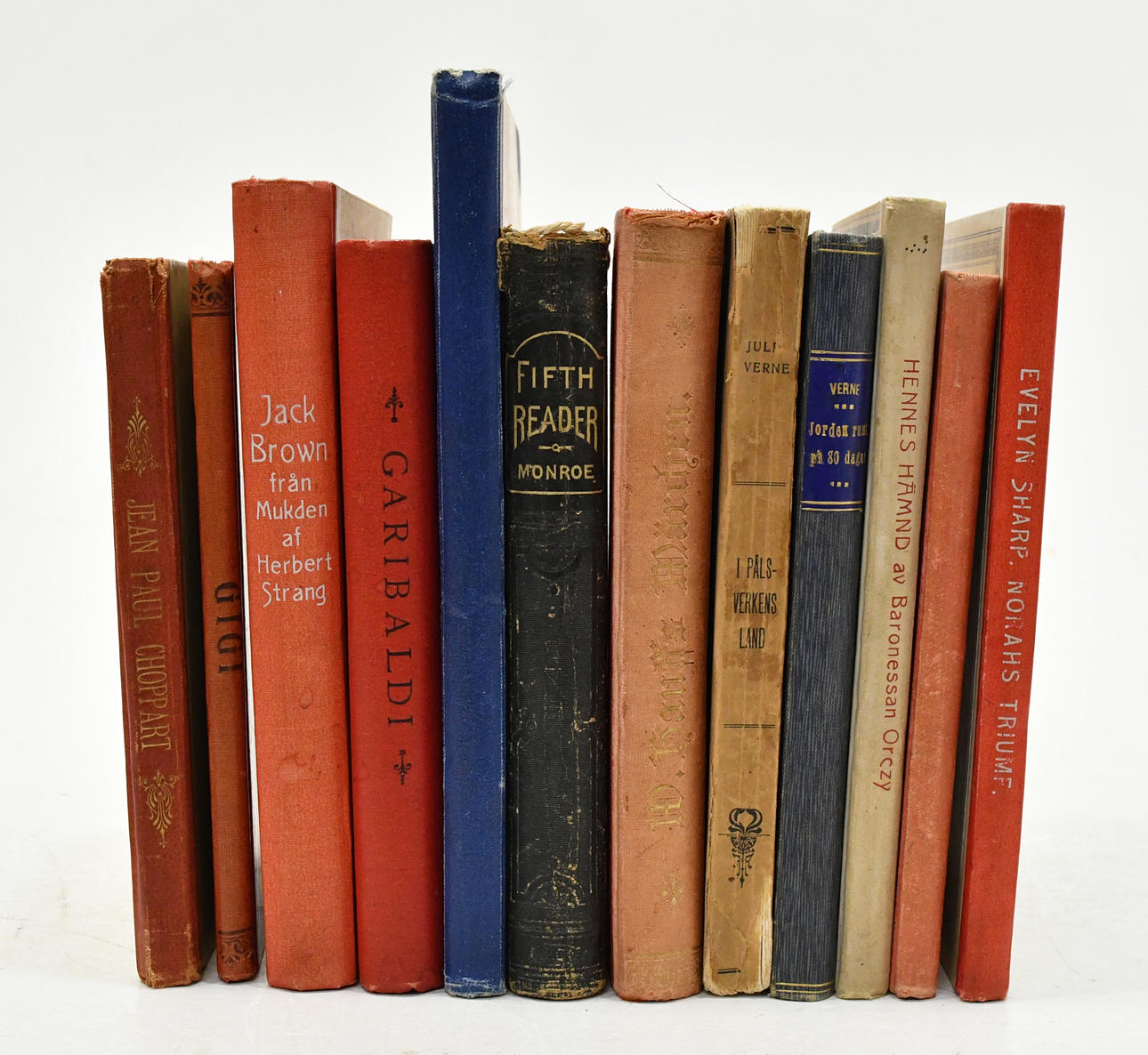 Äldre Barnböcker. 12 Volymer.