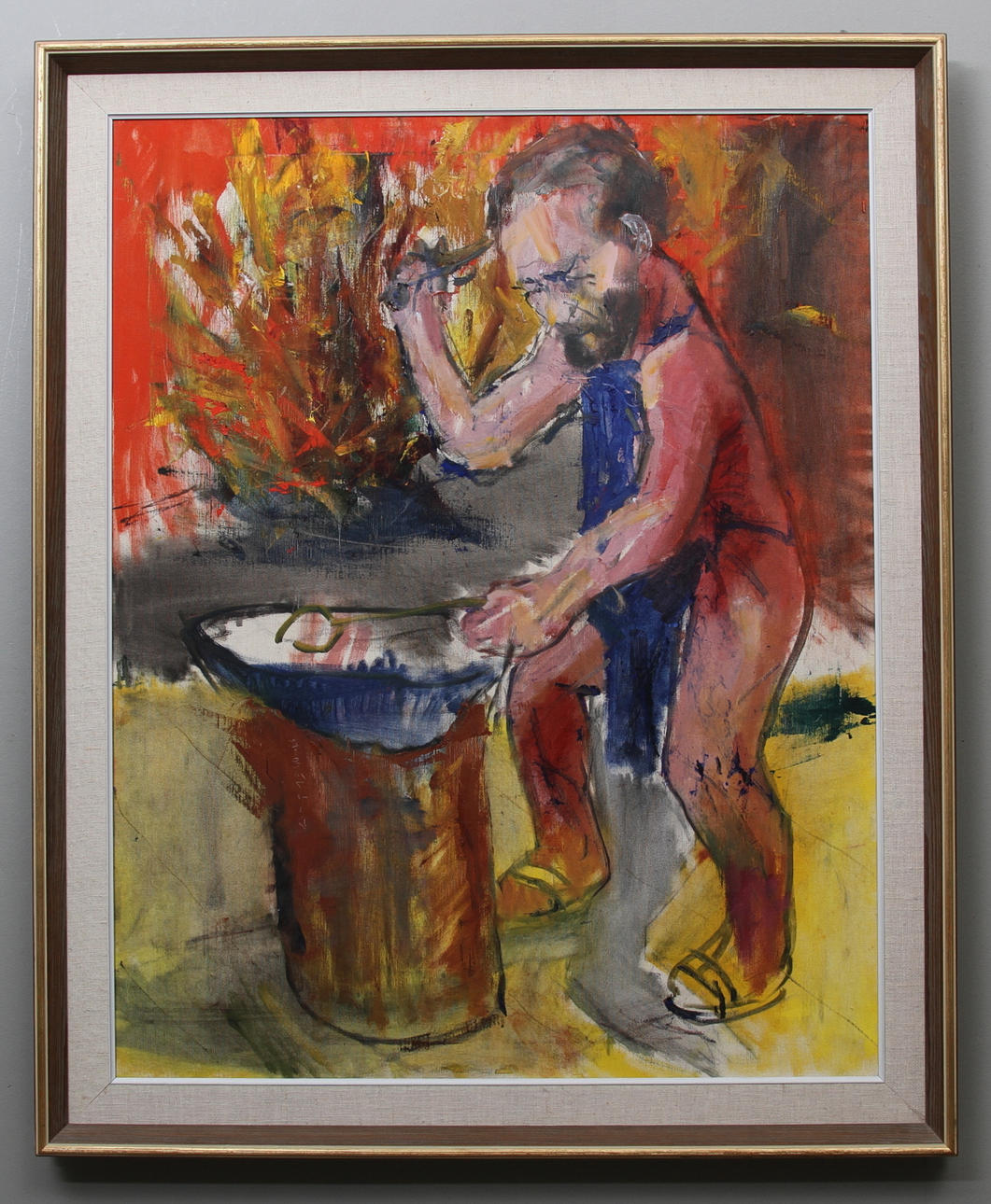 PÄR THORELL. Smed i arbete.