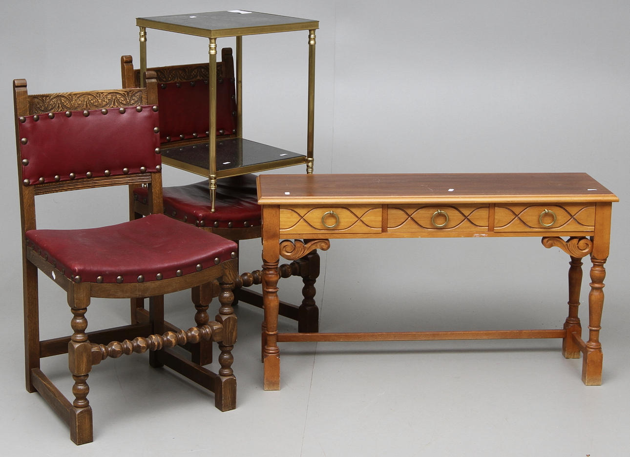 MÖBELPARTI, 4 delar, 1900-tal.