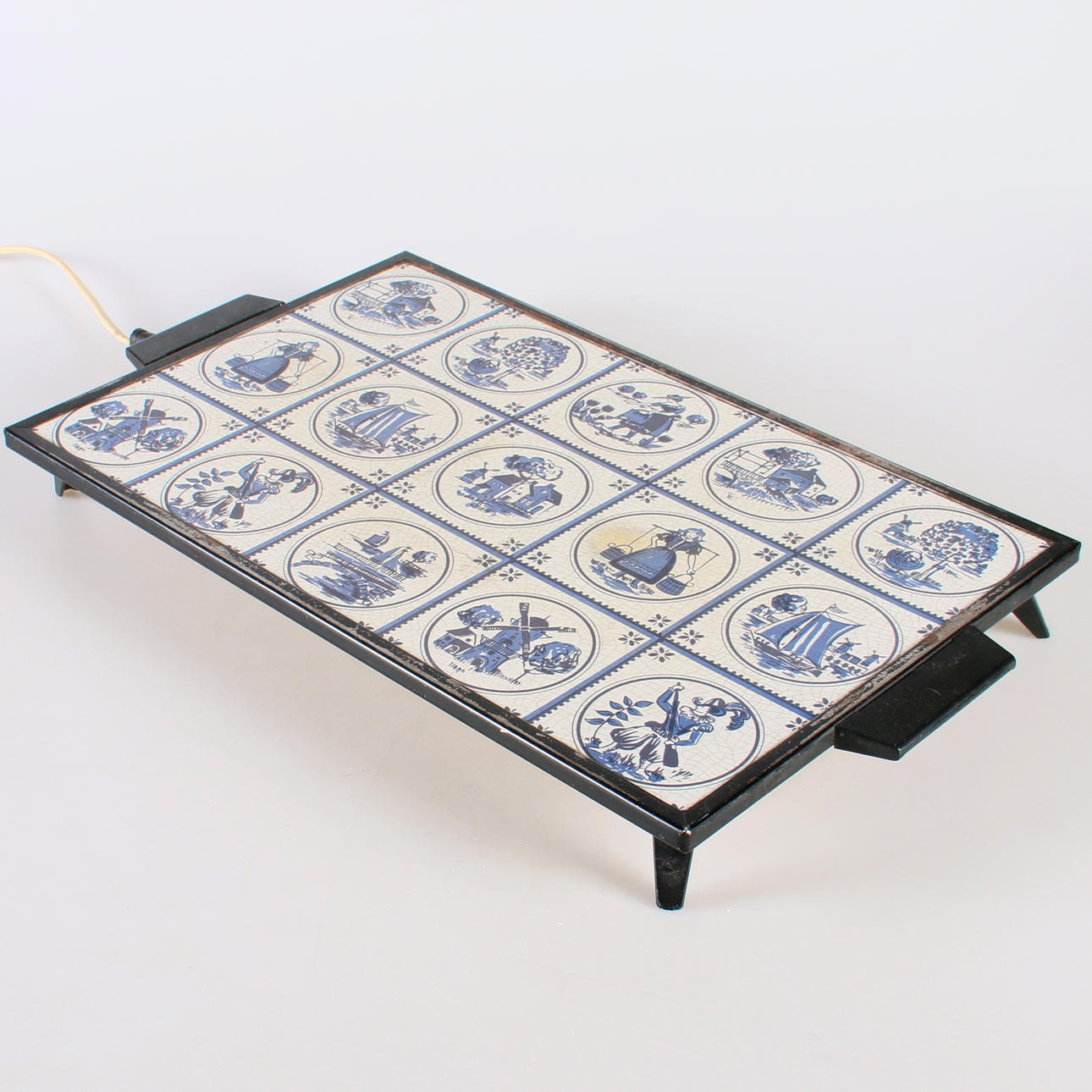 VÄRMEPLATTA, Holland, 1940/50-tal.