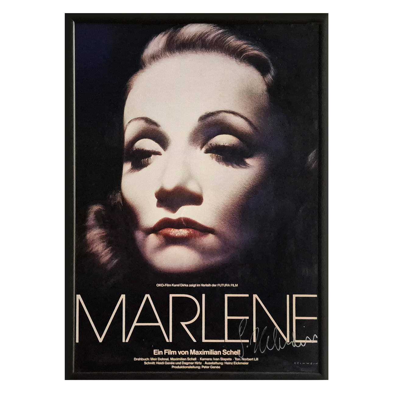 marlene-original-filmaffisch-signerad-av-gottfried-helnwein