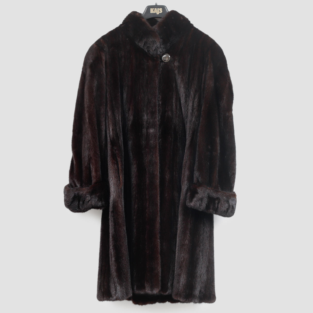 KAPPA, Mink fur, marked size 40.