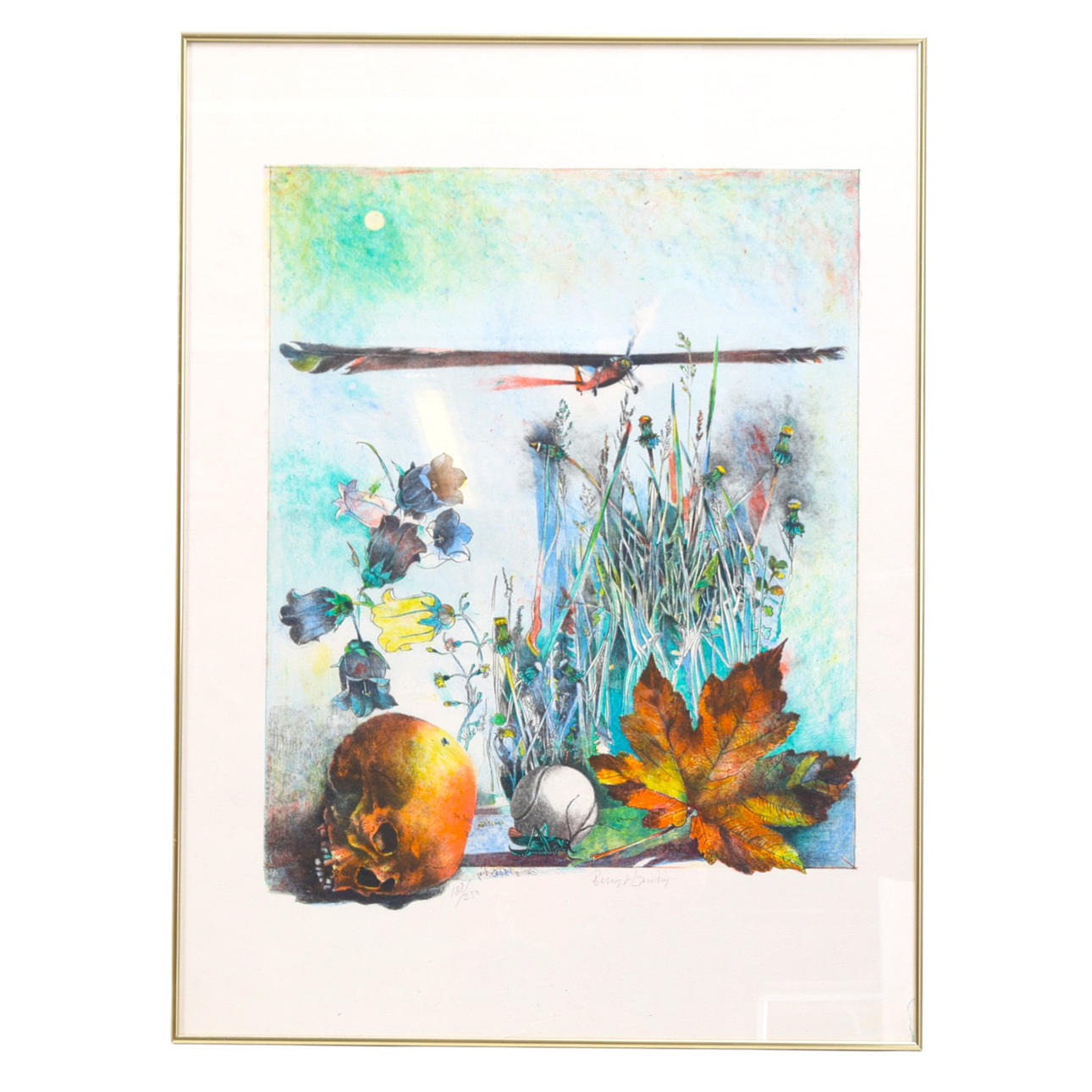 BENGT LANDIN. lithograph, signed & numbered 188/250.