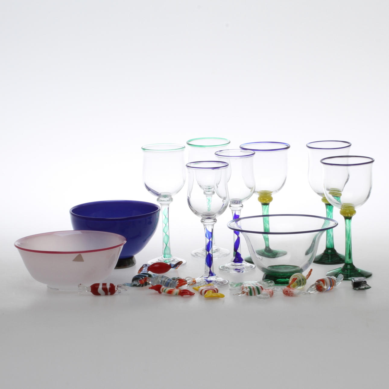 PARTI GLAS, mestadels Heta Låga, 1900/2000-tal.