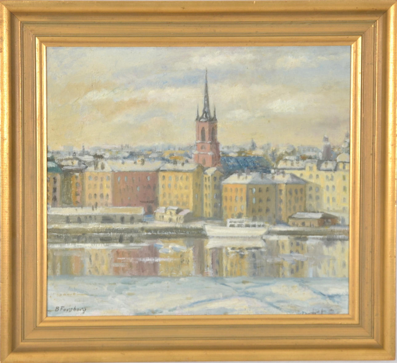 BIRGER FORSBERG. Olja på pannå.