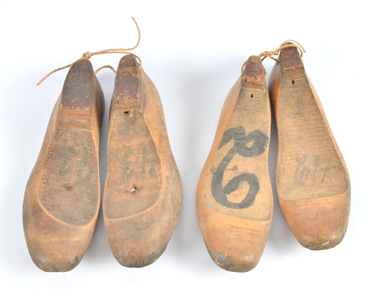 SKOMAKARLÄST, 2-par, sekelskiftet 1900.