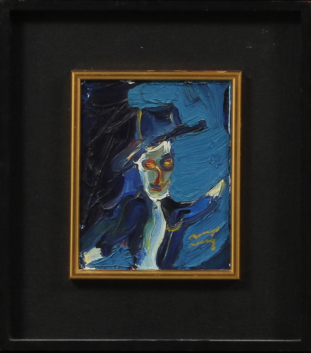 BENGT ÅBERG. Olja på duk, signerad.