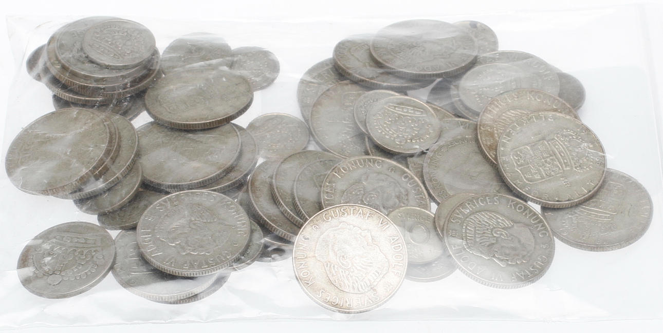 MYNT, Sverige 1942-1968, vikt 298.8g.