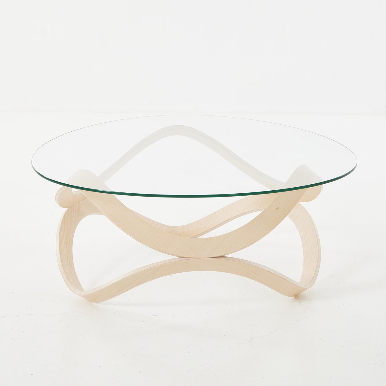 KARL ANDERSSON & SÖNER. coffee table, model “Newton”, with glass