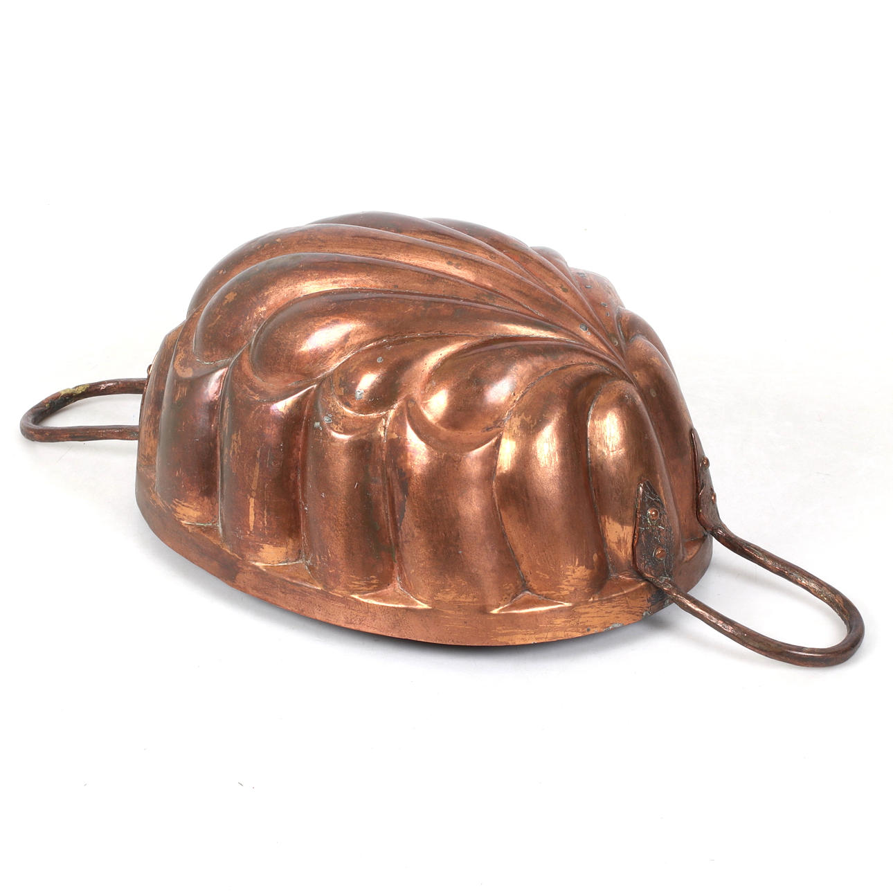 ALADOBE FORM, copper. 19th century.