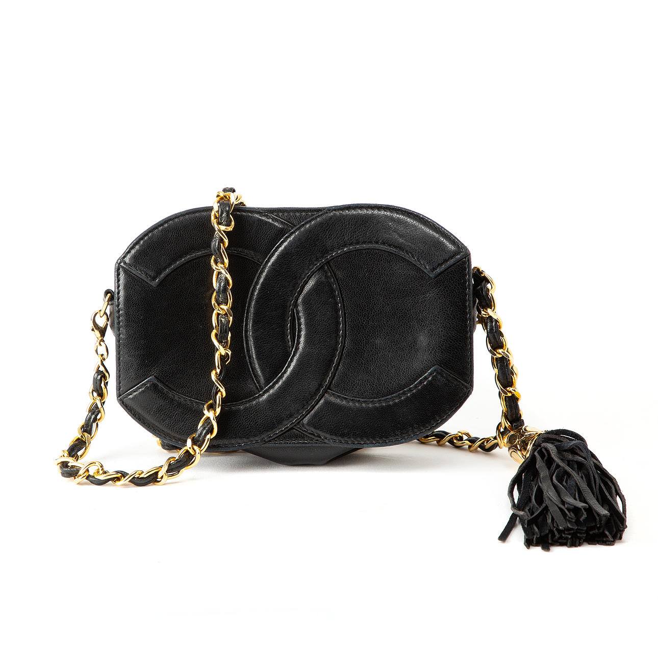 CHANEL. Bag, leather, late 80s/early 90s. Vintage & Designer