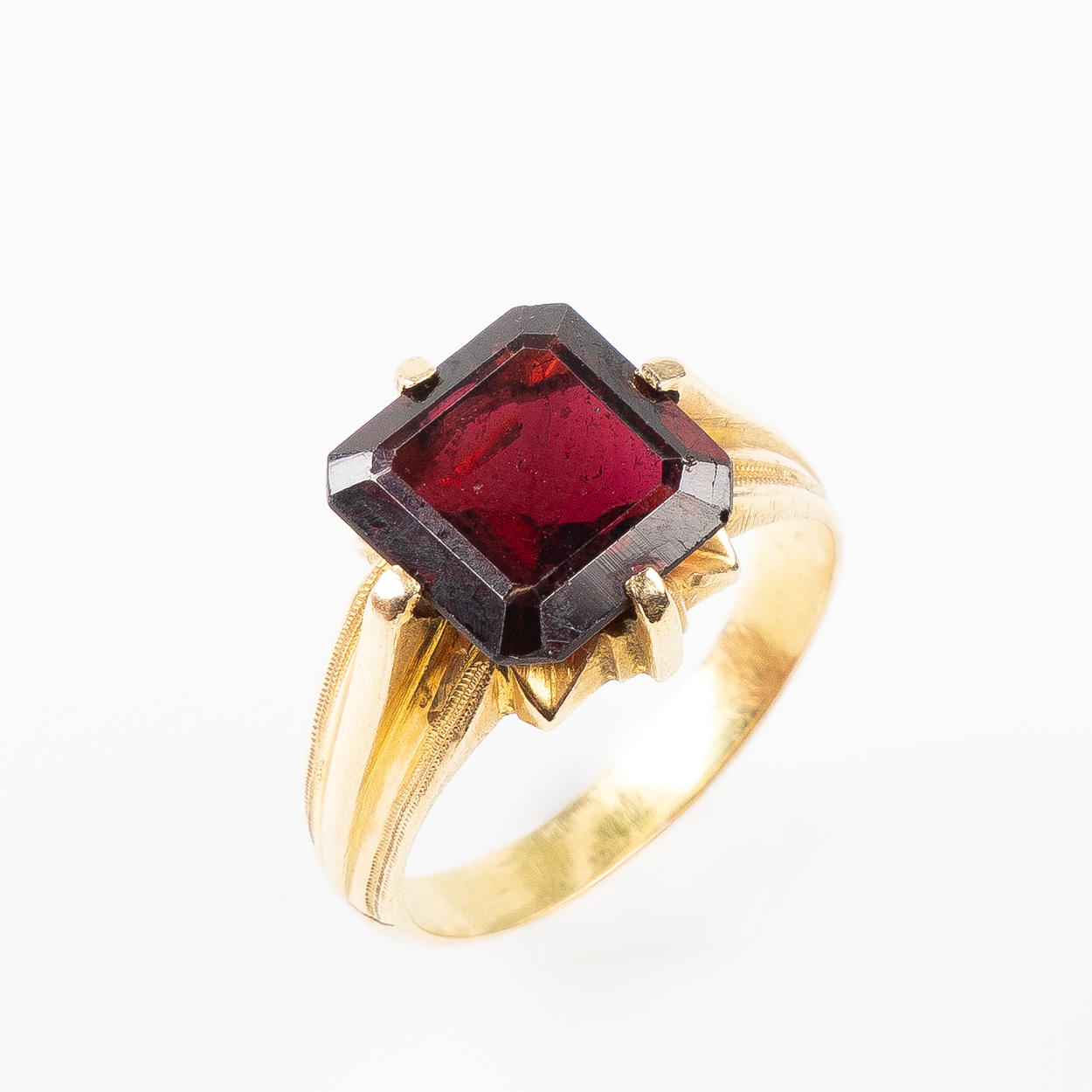 RING, 14K guld.