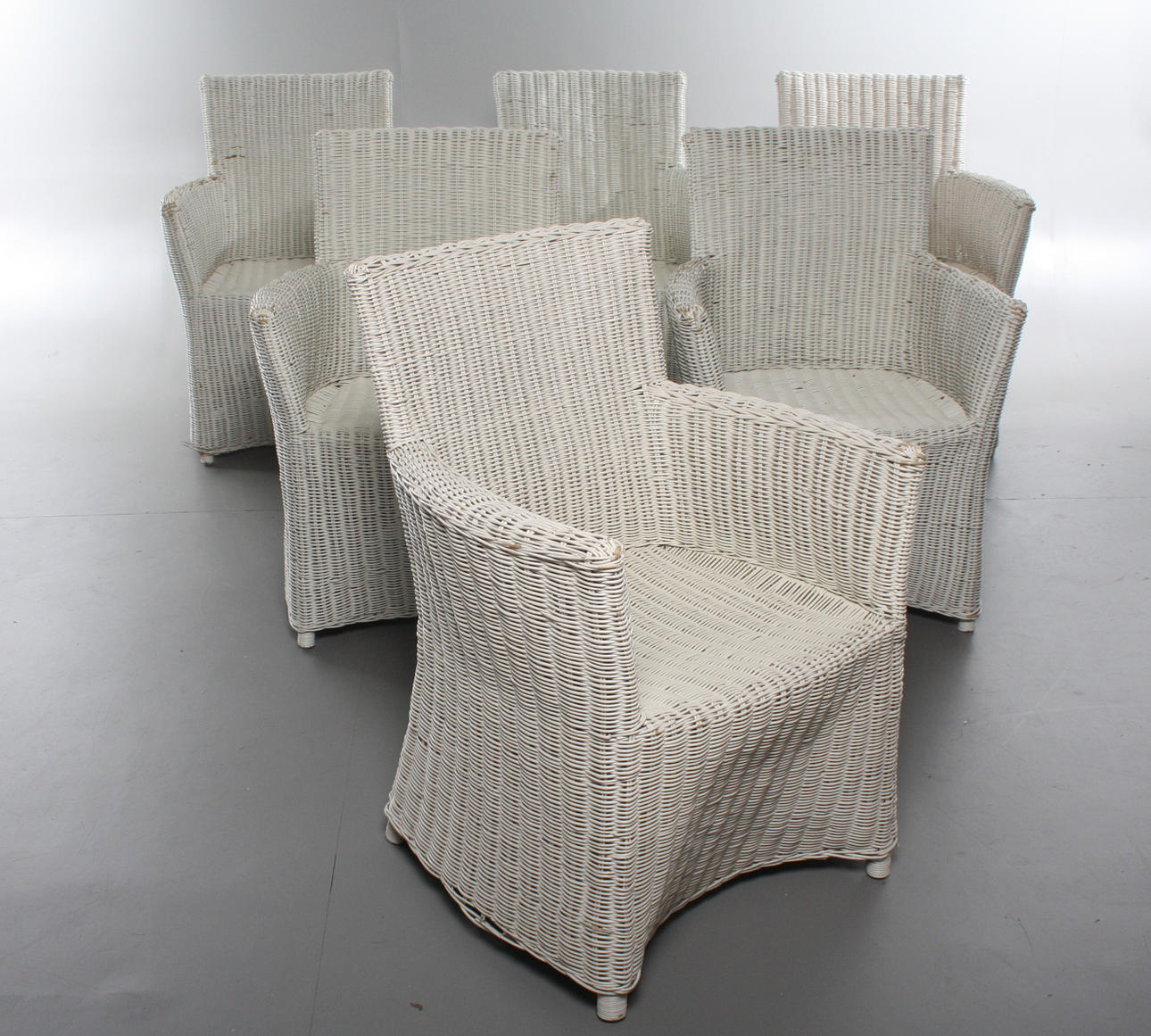 ROTTINGSTOLAR. 6 st. 1900-talets senare hälft.