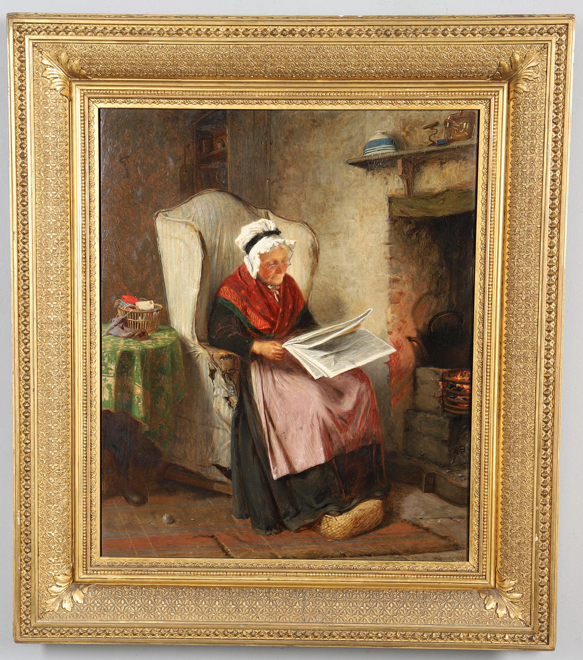 HAYNES KING (1831-1904). 'THE EVENING NEWS'.
