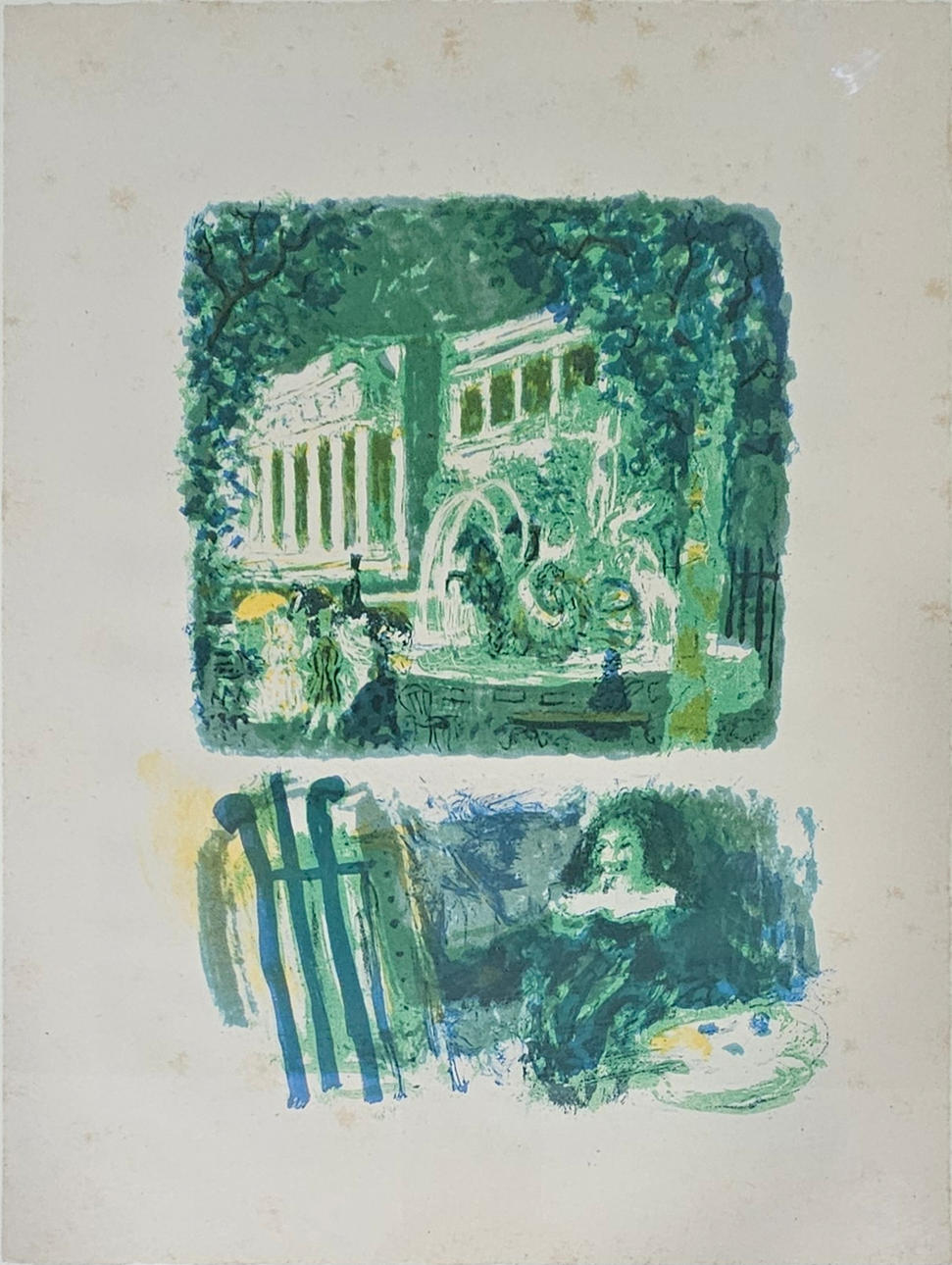 AFTER ANTONI CLAVÉ. Untitled. Lithograph on paper.