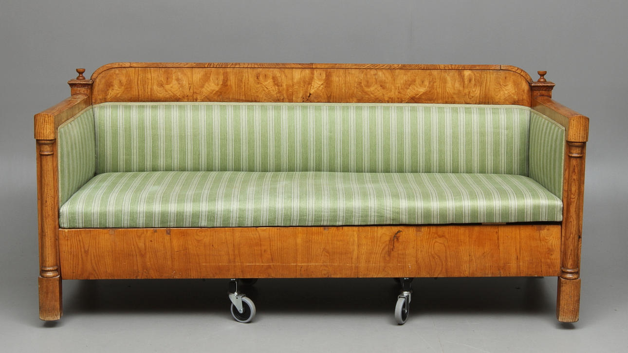 SOFFA, almfanér, Karl Johan, 1800-tal.