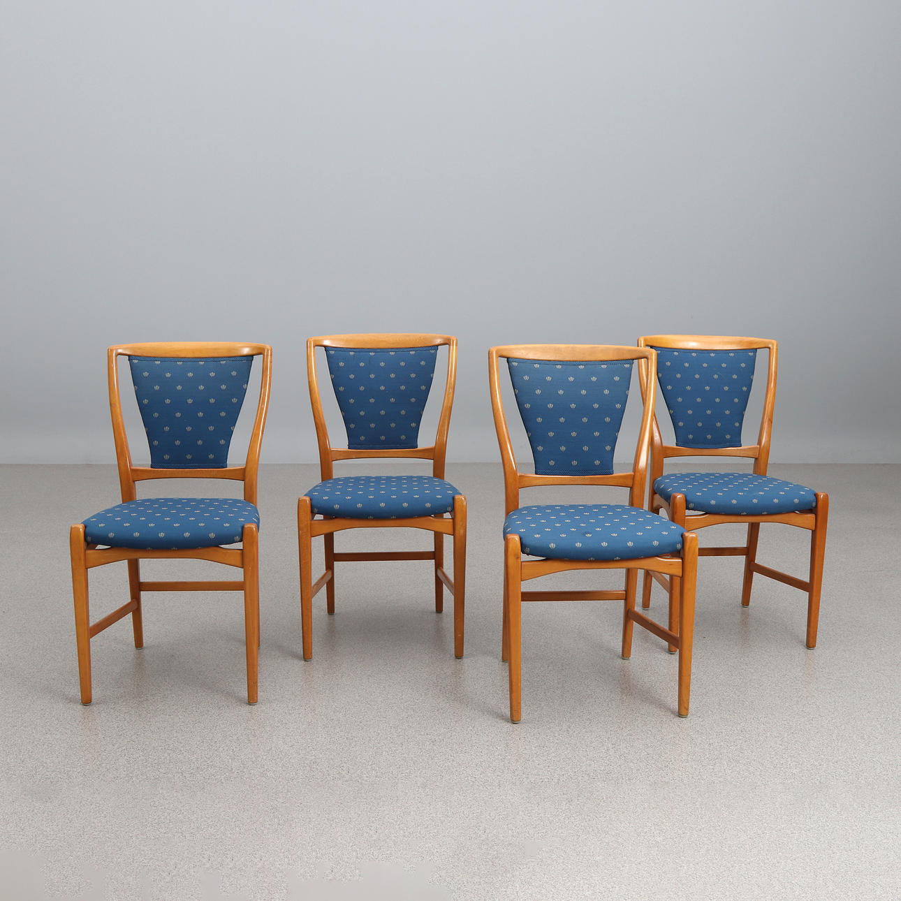 DAVID ROSÉN. CHAIRS, FOUR PCS. Book. Nordiska Kompaniet. Mid 20th ...