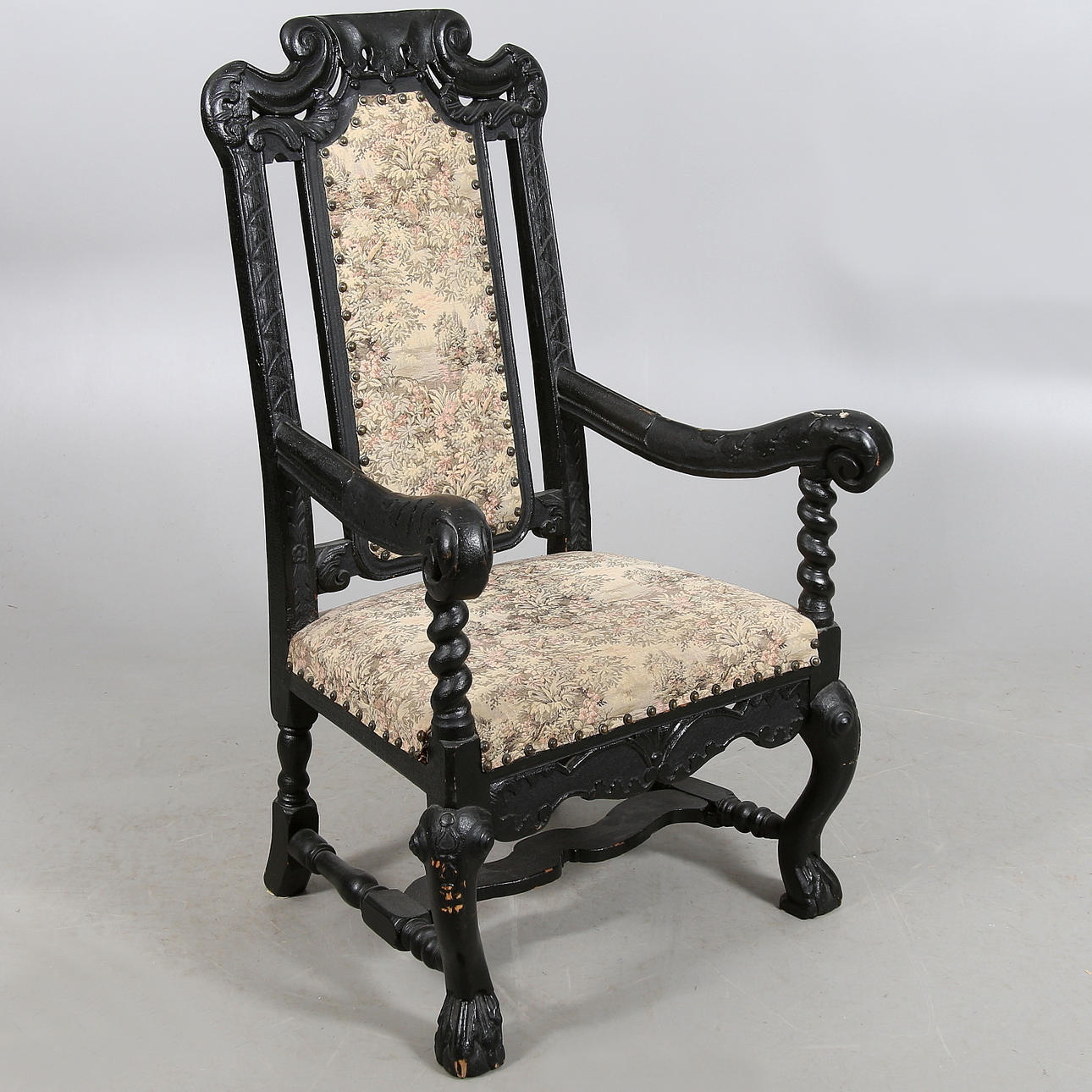 SILLÓN, barroco, siglo XVII/XIX.