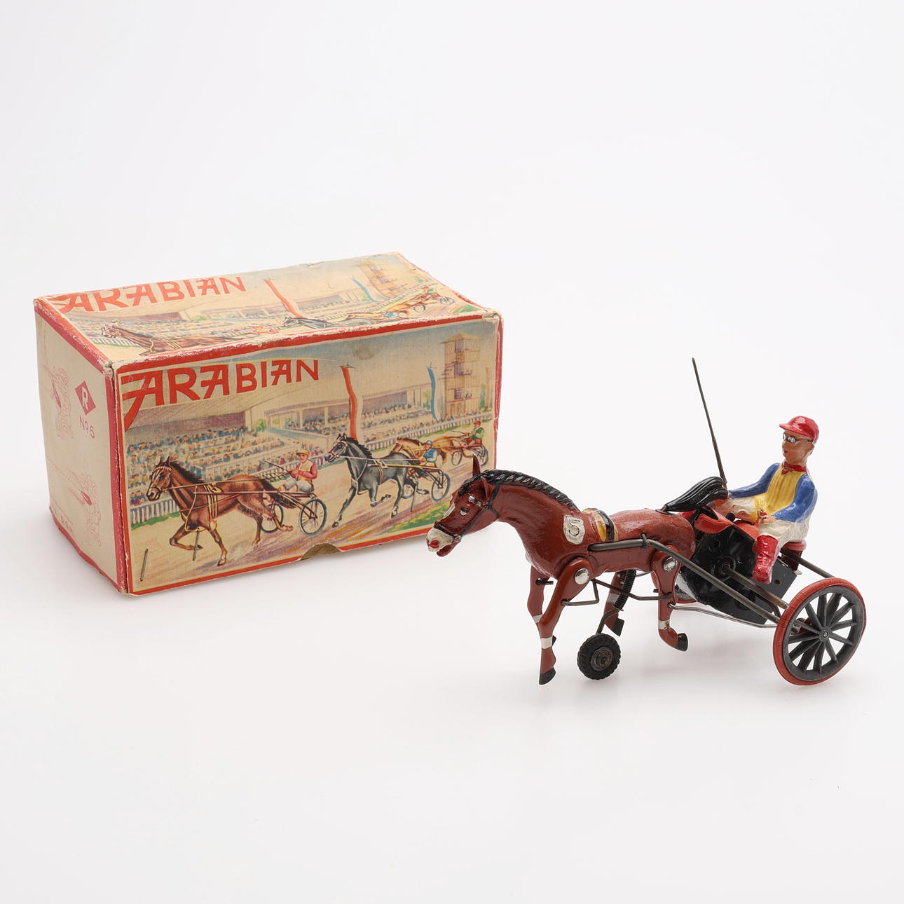 MECHANICAL TROTTING HORSE, “ARABIAN”, ROBERT RÜHL. Toys - Toys - Auctionet
