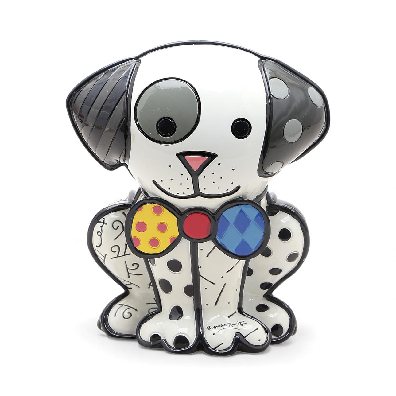 ROMEO BRITTO. ”Dalmatiner”. Konst - Skulptur - Auctionet