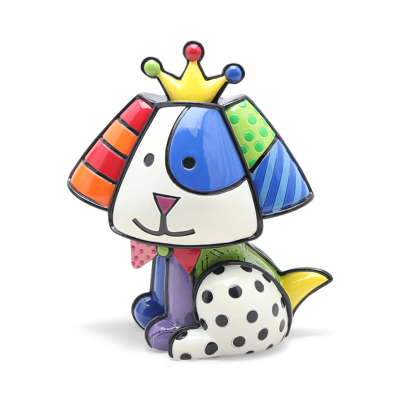 ROMEO BRITTO. ”Beagle”. Konst - Skulptur - Auctionet