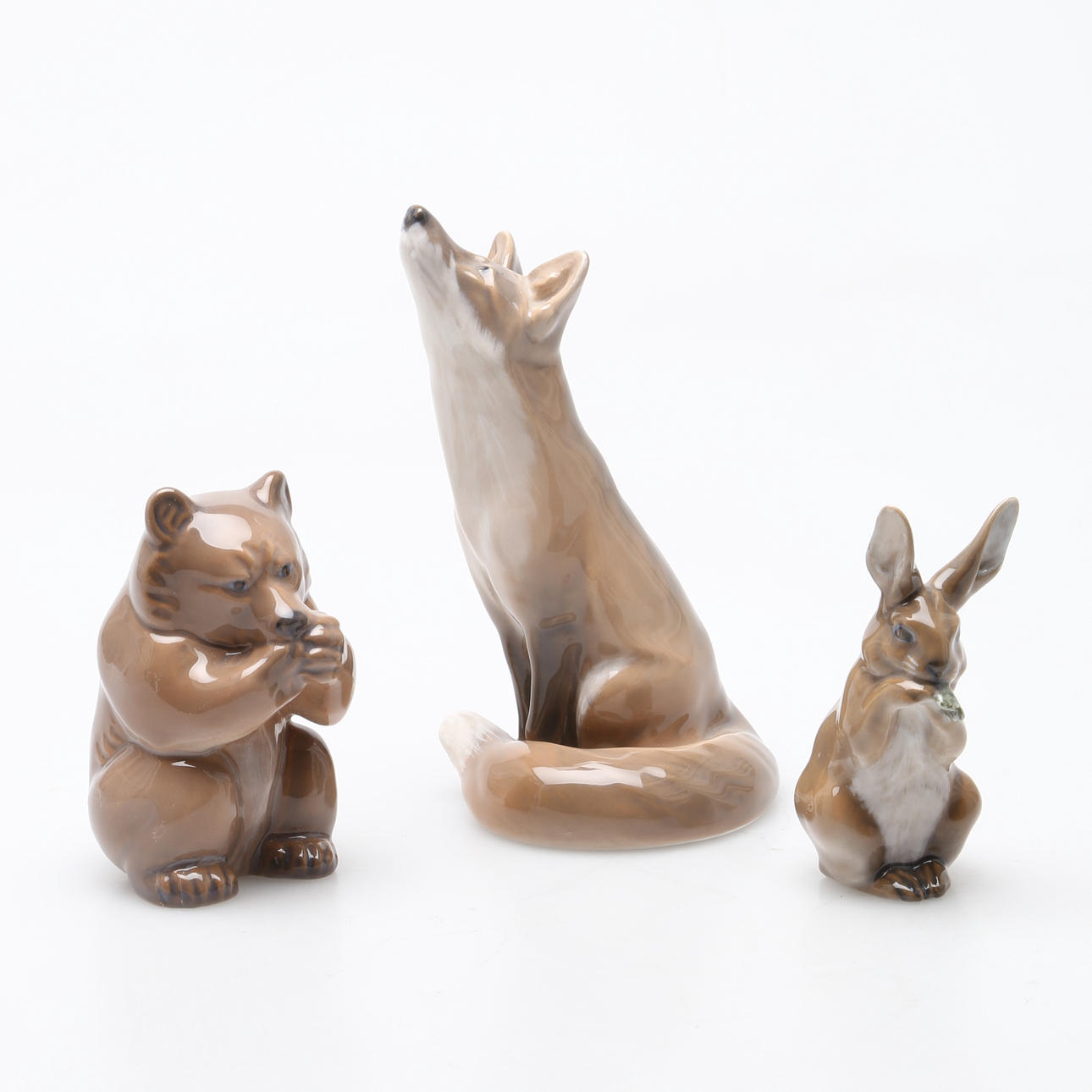 FIGURER, 3st, porslin, Royal Copenhagen.